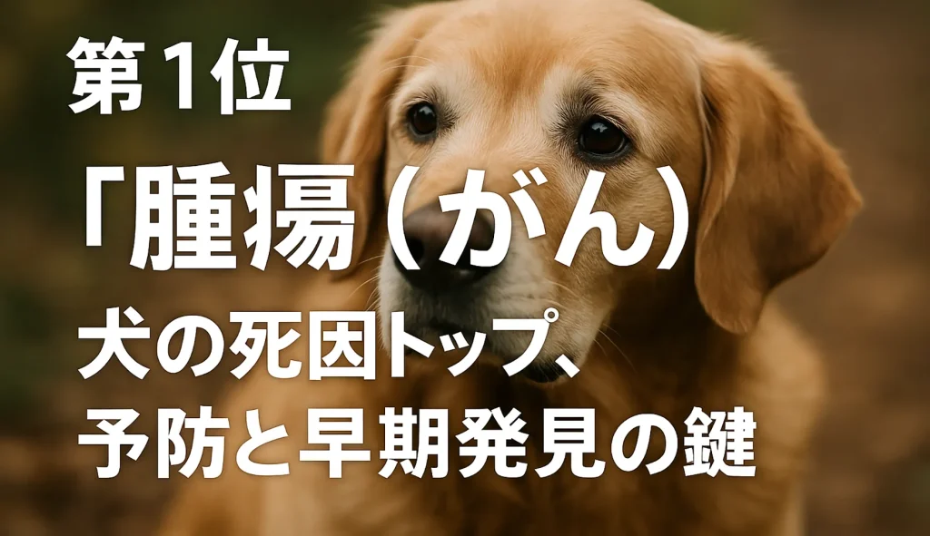 第1位「腫瘍(がん)」~犬の死因トップ、予防と早期発見の鍵~