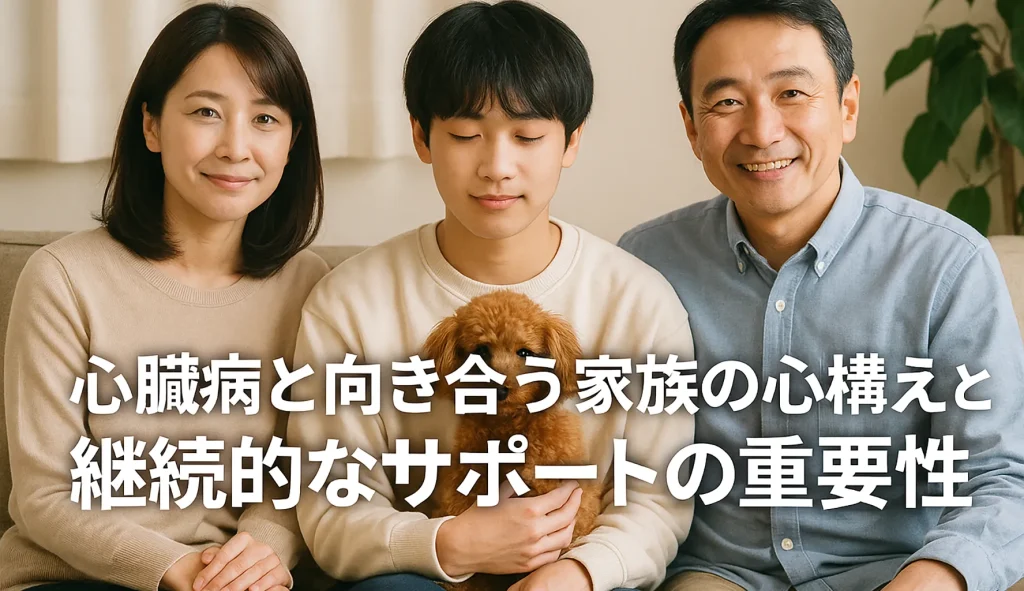 心臓病と向き合う家族の心構えと継続的なサポートの重要性