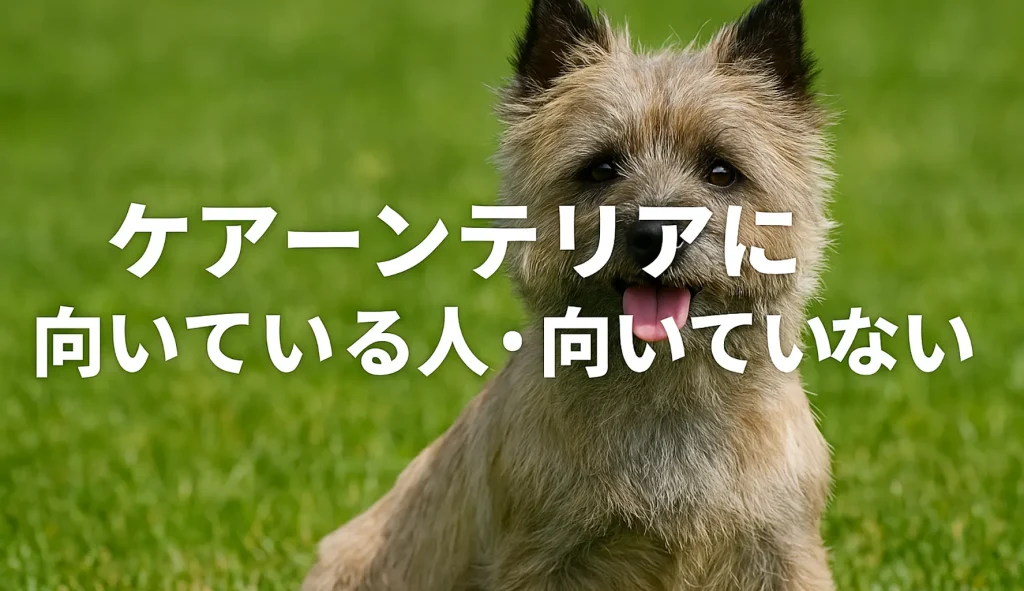 ケアーンテリアに向いている人・向いていない人