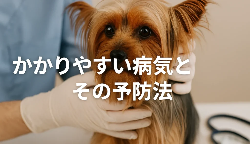 かかりやすい病気とその予防法