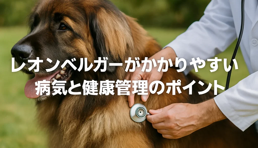 レオンベルガーがかかりやすい病気と健康管理のポイント