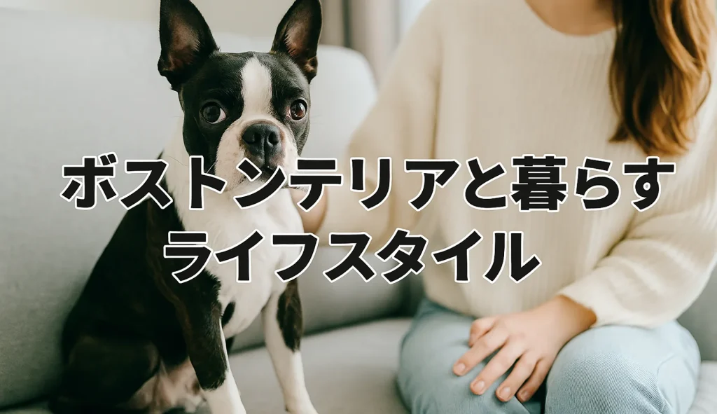 ボストンテリアと暮らすライフスタイル