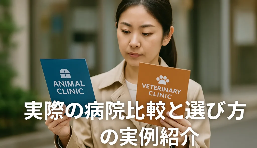 実際の病院比較と選び方の実例紹介