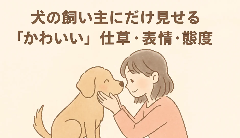【最新】犬の飼い主にだけ見せる「かわいい」仕草･表情･態度