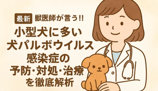 【最新】獣医師が言う!!小型犬に多い「犬パルボウイルス感染症」の予防･対処･治療を徹底解析