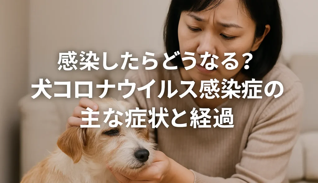 感染したらどうなる?犬コロナウイルス感染症の主な症状と経過