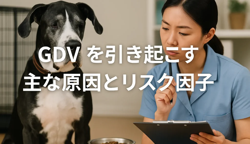 GDVを引き起こす主な原因とリスク因子
