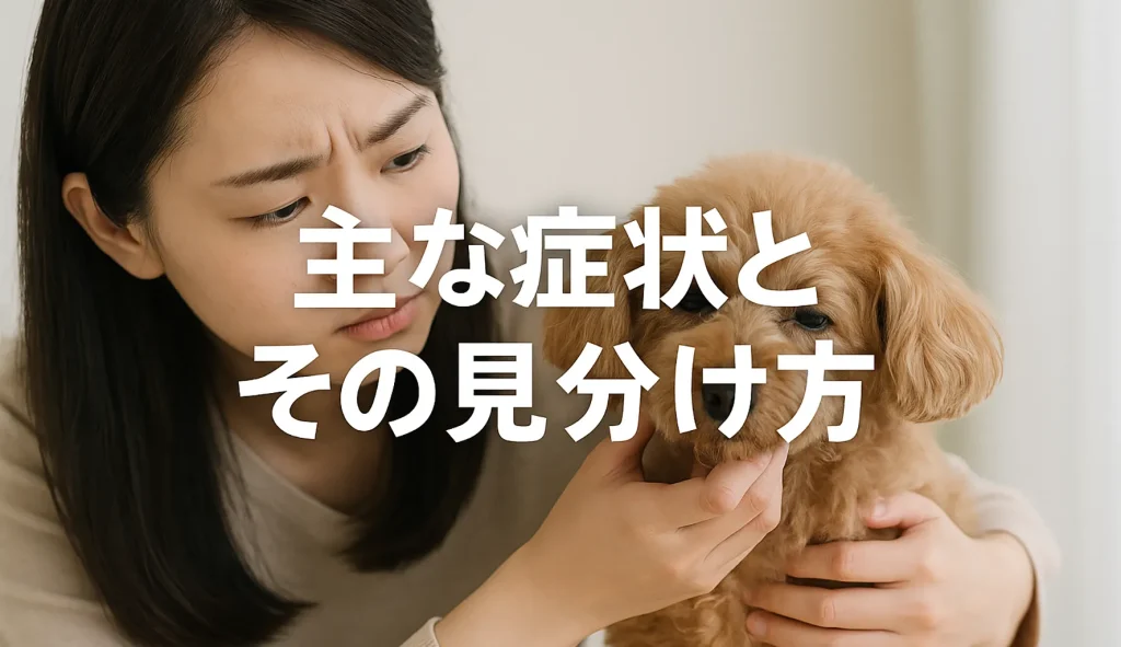 主な症状とその見分け方