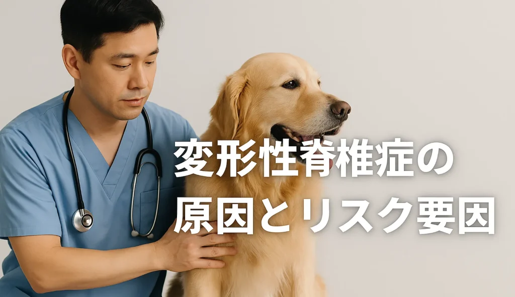 変形性脊椎症の原因とリスク要因