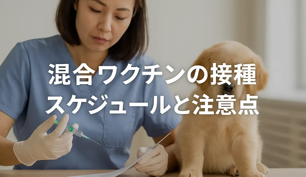 混合ワクチンの接種スケジュールと注意点