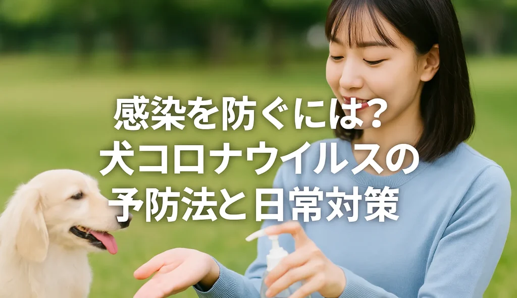 感染を防ぐには?犬コロナウイルスの予防法と日常対策