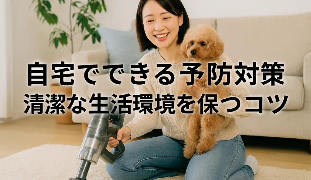 自宅でできる予防対策〜清潔な生活環境を保つコツ〜