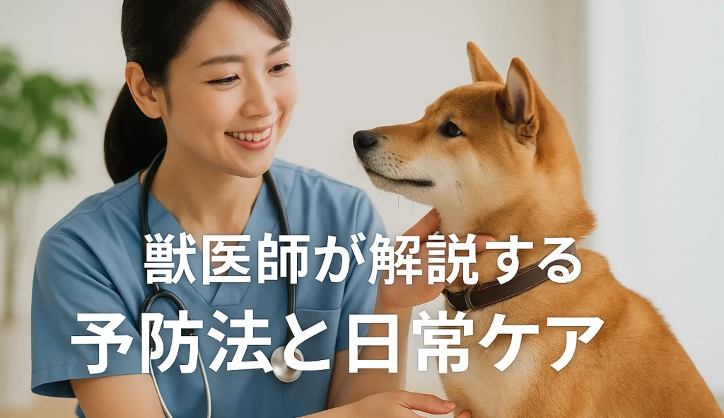 獣医師が解説する予防法と日常ケア