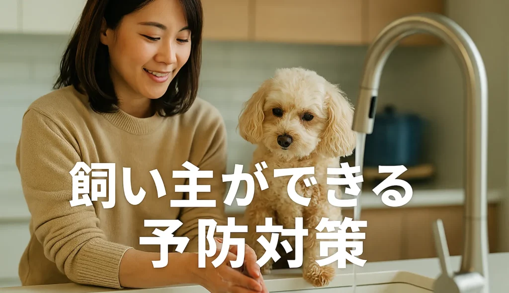 飼い主ができる予防対策