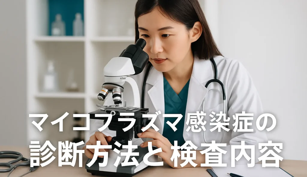 マイコプラズマ感染症の診断方法と検査内容