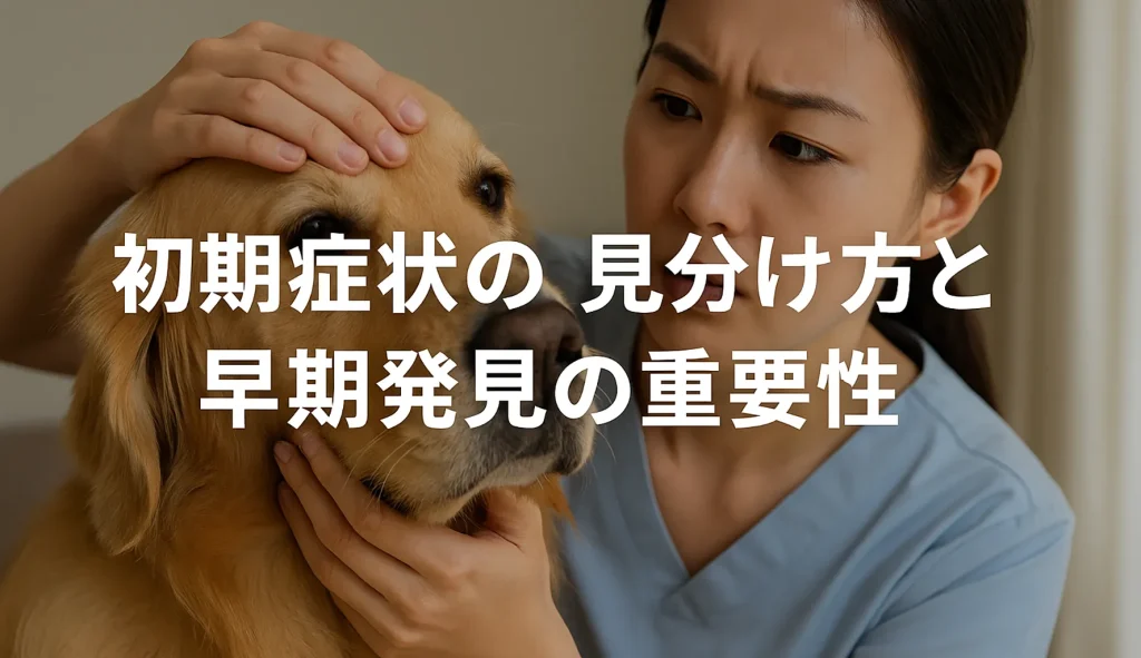 初期症状の見分け方と早期発見の重要性