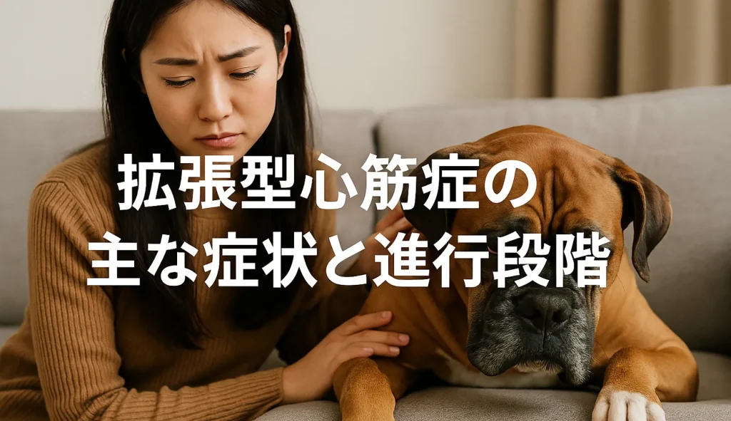 拡張型心筋症の主な症状と進行段階