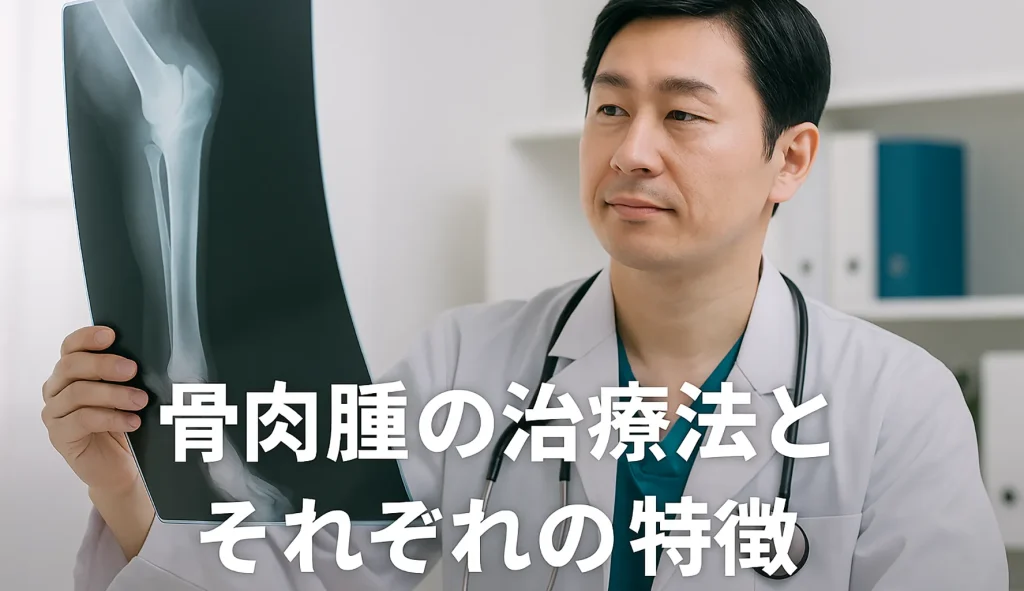 骨肉腫の治療法とそれぞれの特徴
