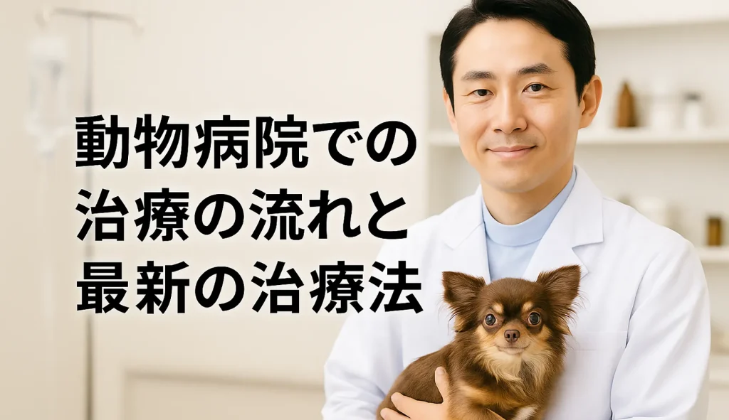 動物病院での治療の流れと最新の治療法