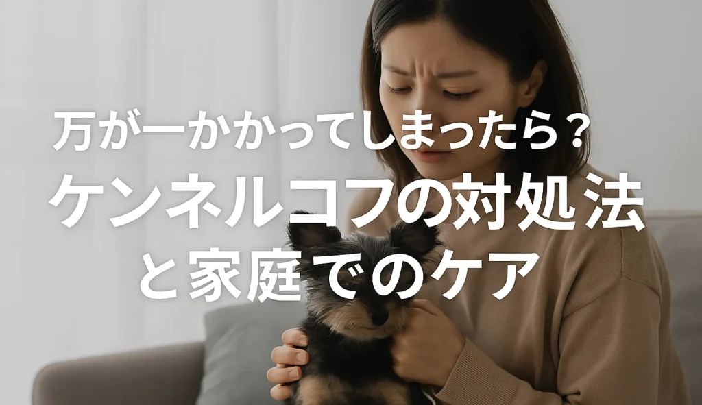 万が一かかってしまったら?ケンネルコフの対処法と家庭でのケア