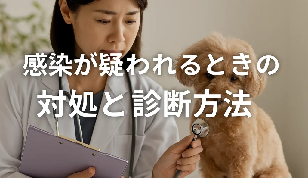 感染が疑われるときの対処と診断方法