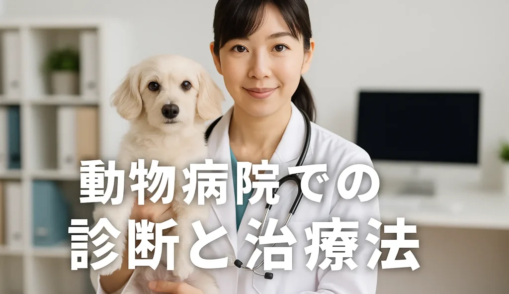 動物病院での診断と治療法