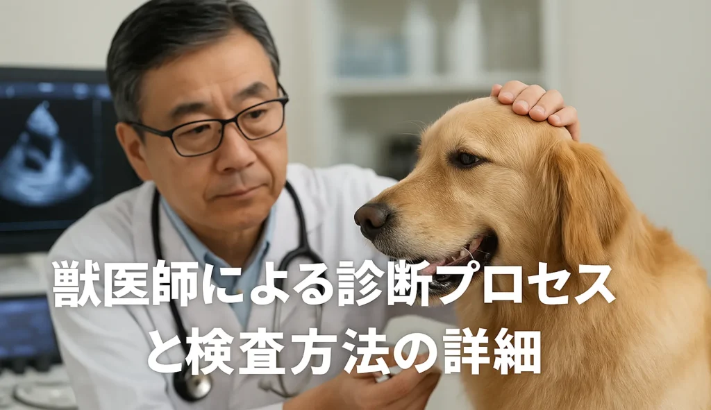 獣医師による診断プロセスと検査方法の詳細
