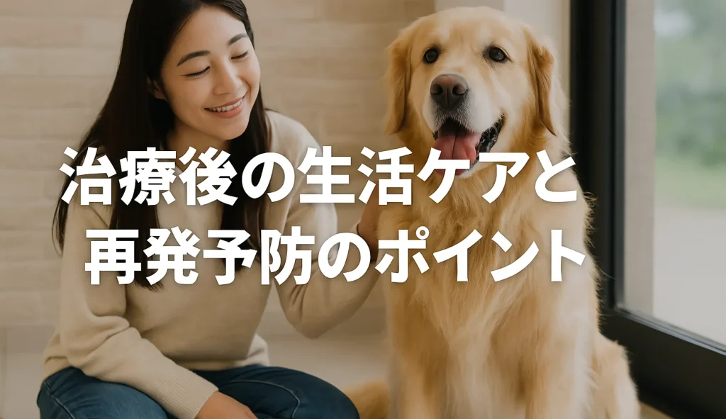 治療後の生活ケアと再発予防のポイント