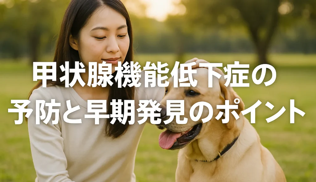 甲状腺機能低下症の予防と早期発見のポイント