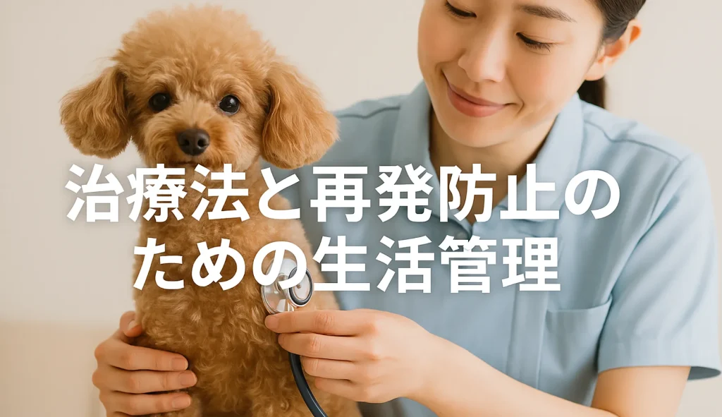 治療法と再発防止のための生活管理