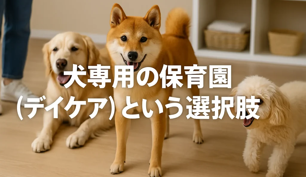 犬専用の保育園(デイケア)という選択肢