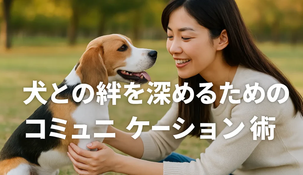 犬との絆を深めるためのコミュニケーション術