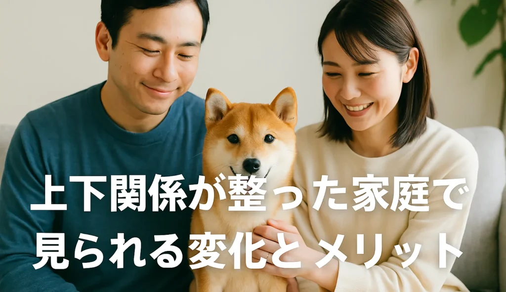 上下関係が整った家庭で見られる変化とメリット