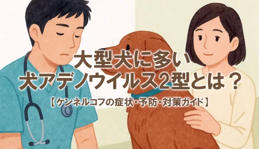 【最新】大型犬に多い「犬アデノウイルス2型」とは？ケンネルコフの症状・予防・対策ガイド