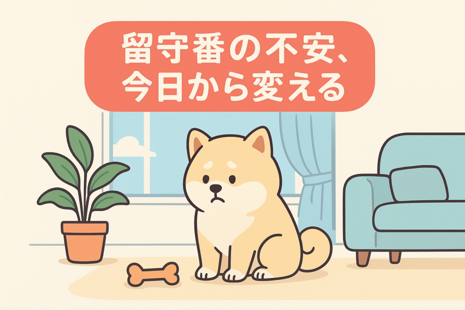 犬の分離不安対策｜留守番でパニックになる愛犬への向き合い方
