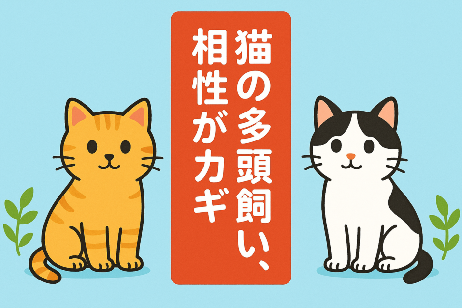 猫の多頭飼いは相性が9割？失敗しない見極め方と迎え方の手順