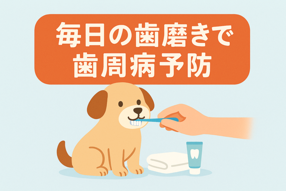 犬の歯周病を防ぐ歯磨き方法｜嫌がる子への慣らし方と毎日のケアのコツ